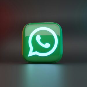 de um up no WhatsApp